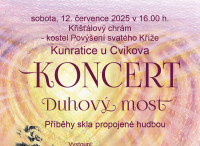 12. 7. V 16H KŘÍŠŤÁLOVÝ CHRÁM KONCERT KUNRATICE U CVIKOVA.